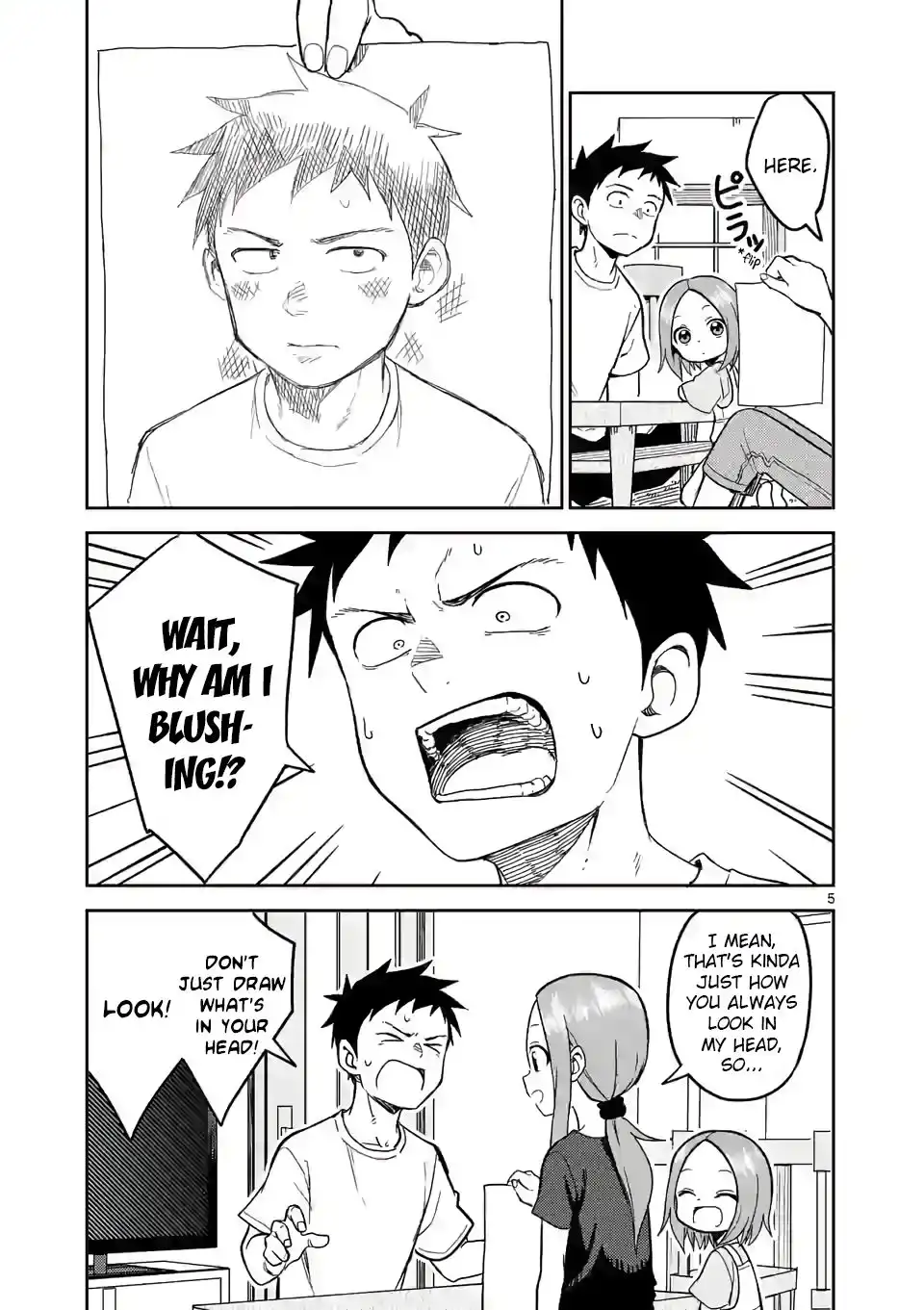 Karakai Jouzu no (Moto) Takagi-san Chapter 143 5